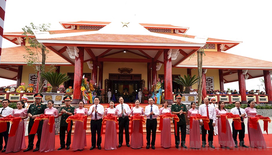 Khánh thành Đền thờ các anh hùng liệt sĩ chiến khu Rừng Sác - Cần Giờ