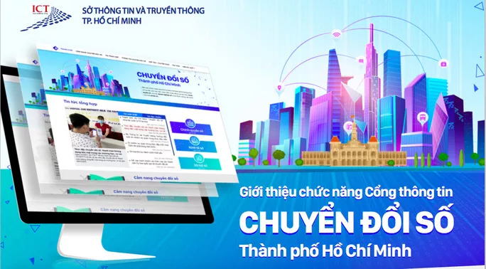 TP HCM: Lần đầu có Cổng thông tin Chuyển đổi số