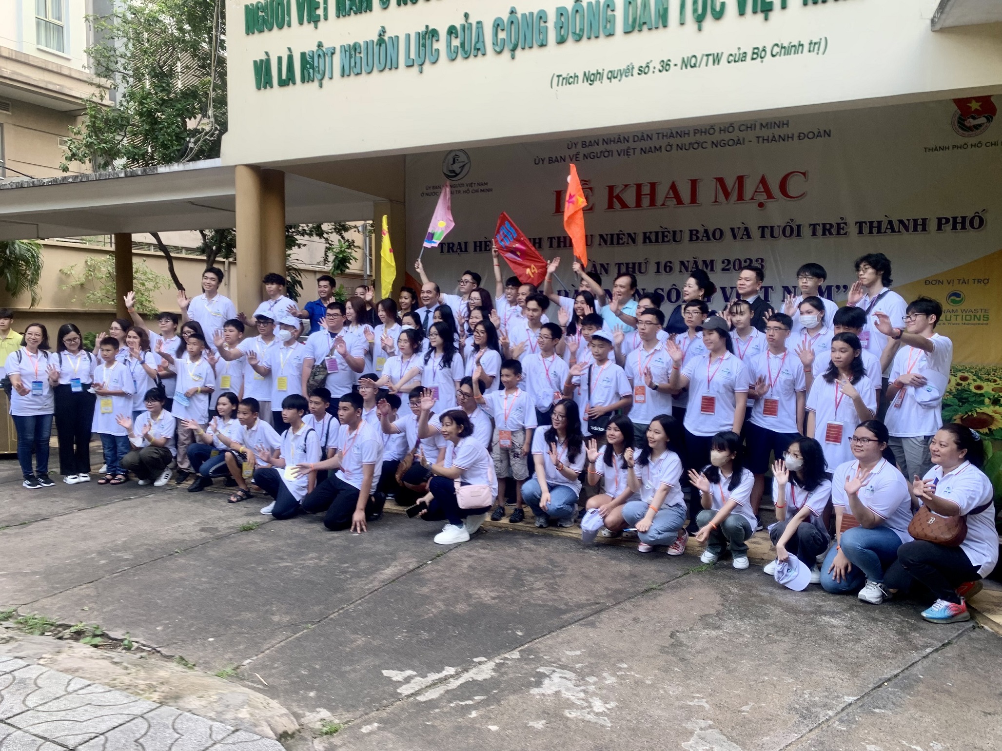 Khai mạc Trại hè Thanh thiếu niên Kiều bào và Tuổi trẻ Thành phố Hồ Chí Minh lần thứ 16, năm 2023