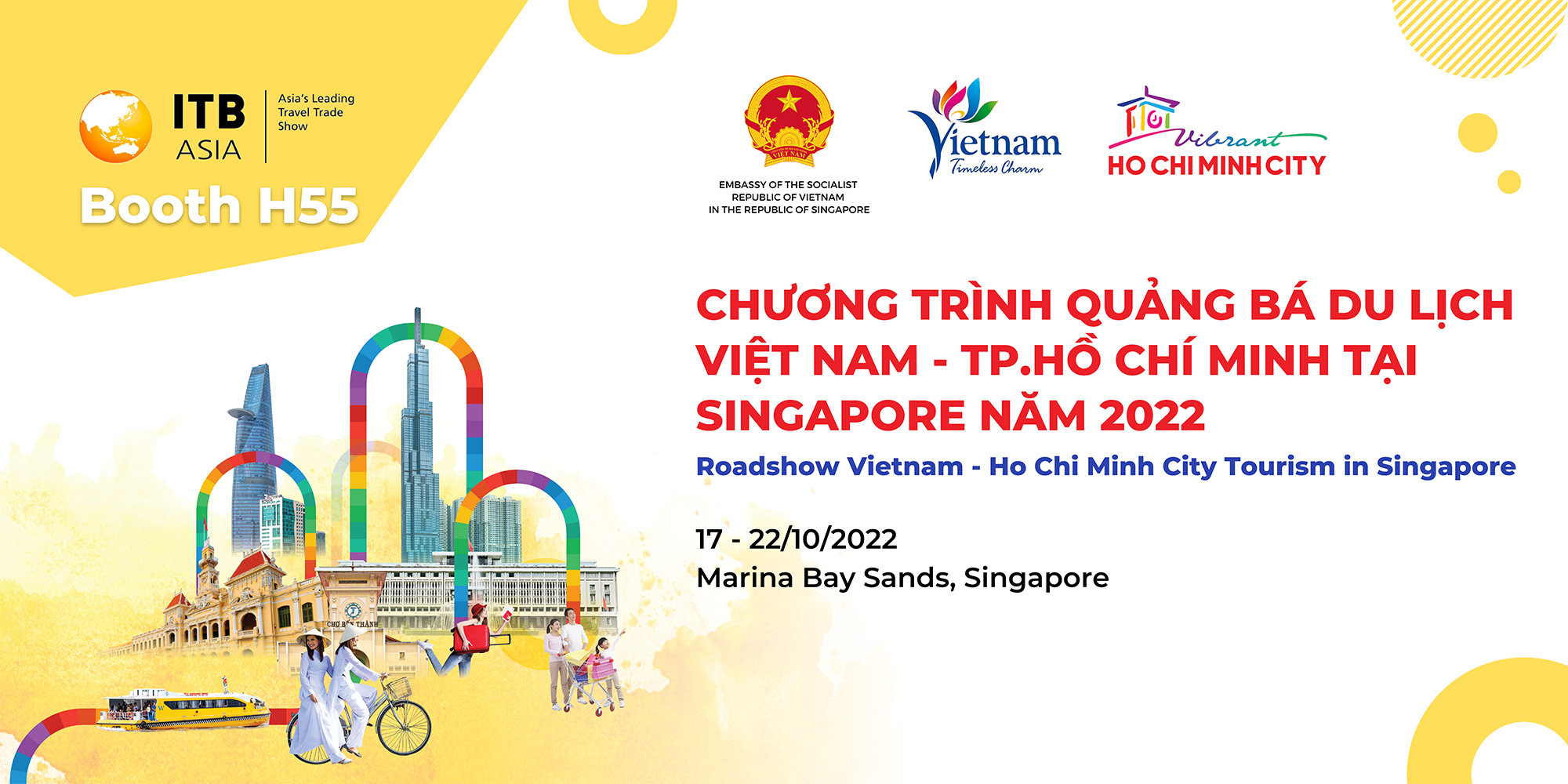 Chương trình quảng bá du lịch Việt Nam - Thành phố Hồ Chí Minh tại Singapore