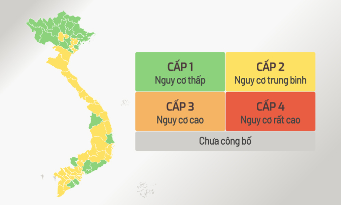 Cả nước có 26 tỉnh, thành 'vùng xanh'