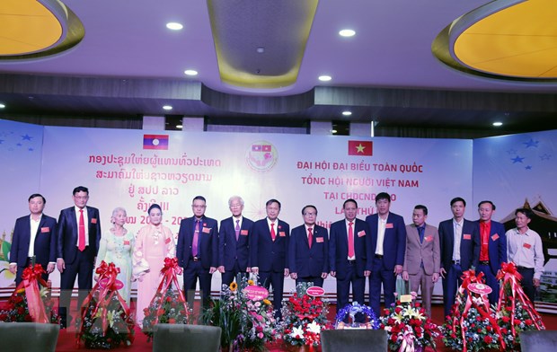 Tổng hội người Việt Nam tại Lào bầu Ban chấp hành nhiệm kỳ 2022-2026