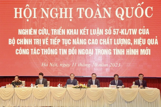 Nâng cao chất lượng, hiệu quả công tác thông tin đối ngoại trong tình hình mới