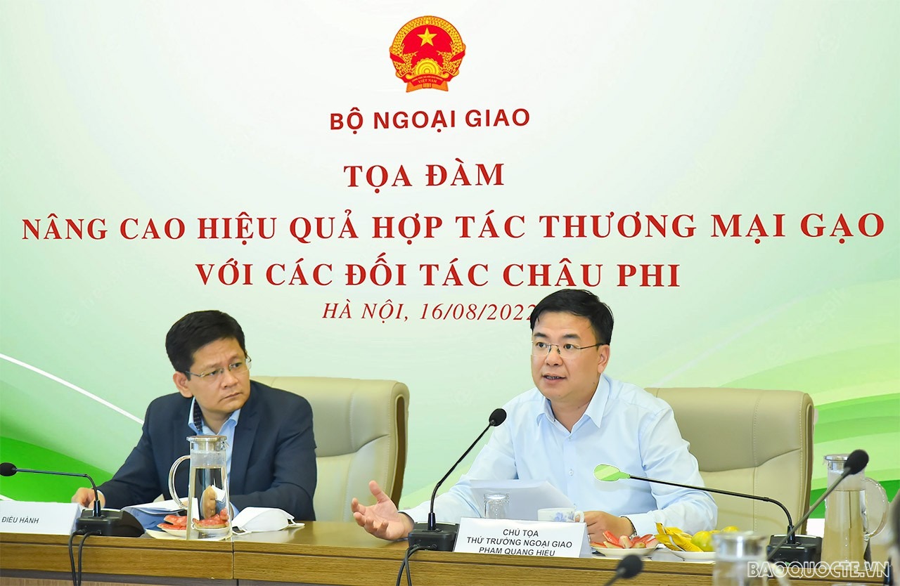 Nâng cao hiệu quả hợp tác thương mại gạo với các đối tác châu Phi