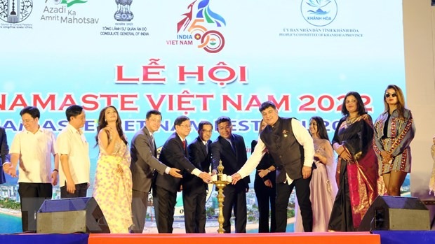 Khai mac Le hoi Namaste Viet Nam 2022 tai tinh Khanh Hoa hinh anh 1