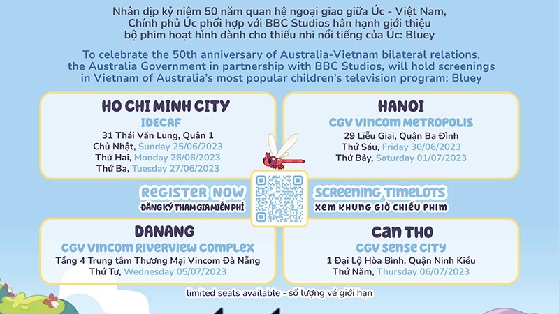 (Ảnh: Đại sứ quán Australia)