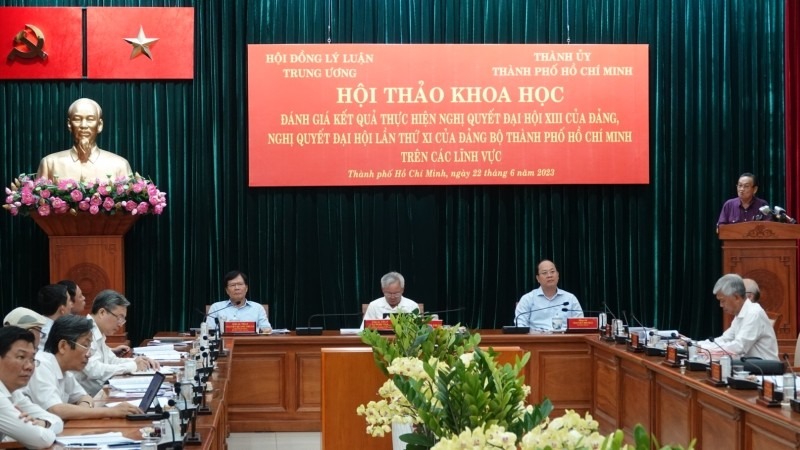 Quang cảnh buổi Hội thảo.