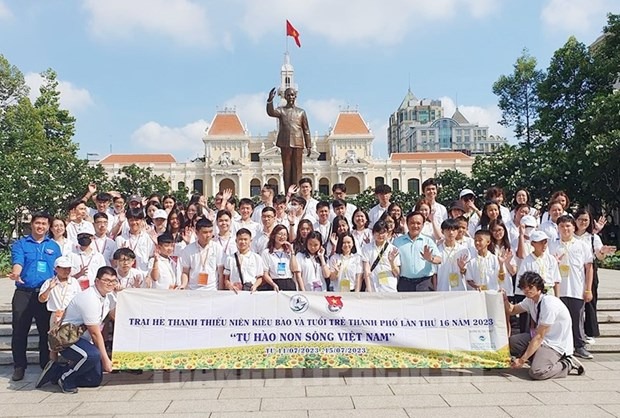 Khai mac Trai he Thanh thieu nien Kieu bao va tuoi tre TP Ho Chi Minh hinh anh 1