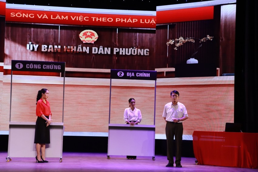 22 đơn vị tranh tài tại Hội thi tiểu phẩm tuyên truyền văn hoá  ảnh 4