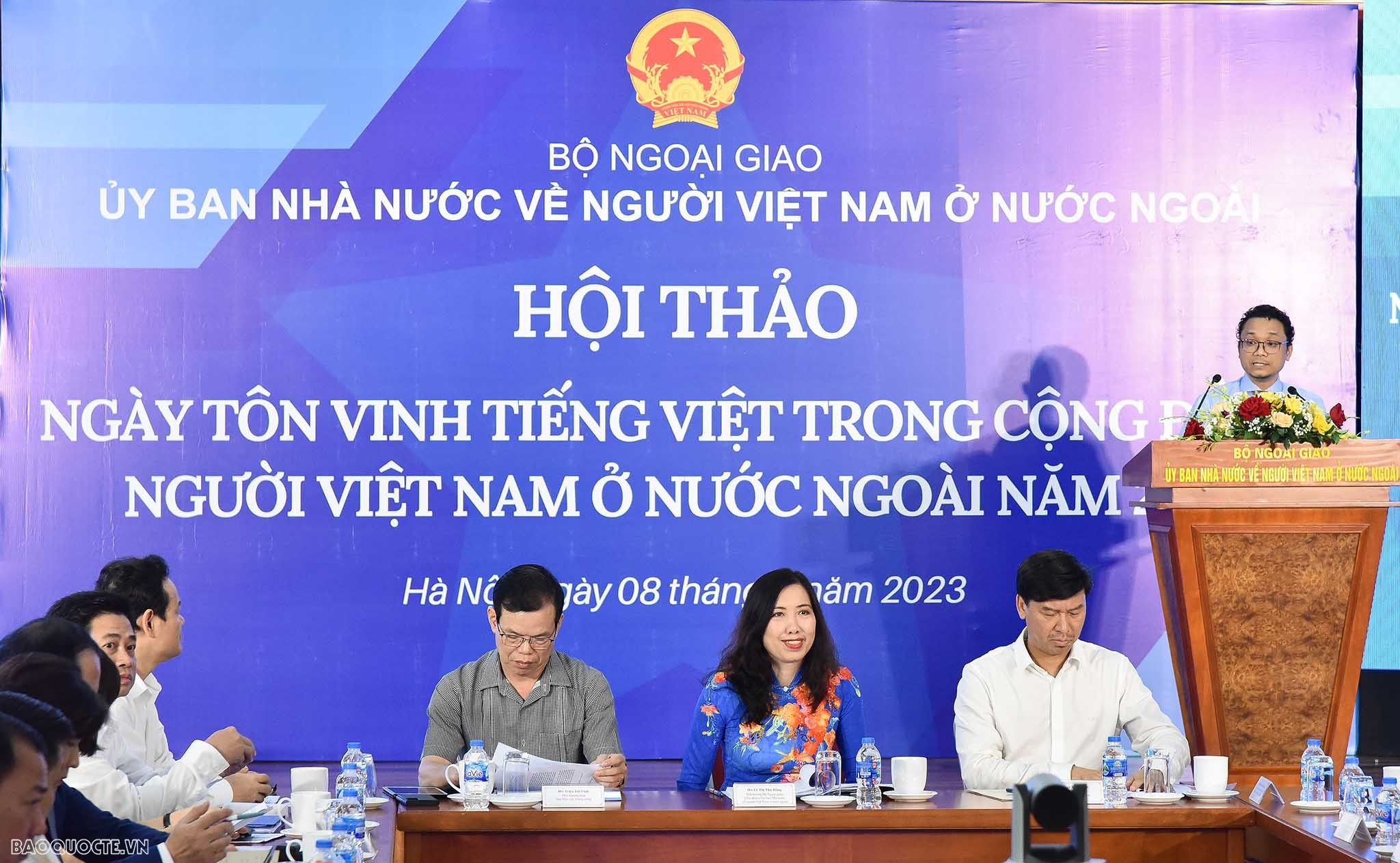 Tiếng Việt - Nhịp cầu thân thương nối liền đồng bào Việt Nam trên thế giới với nhau và với Tổ quốc